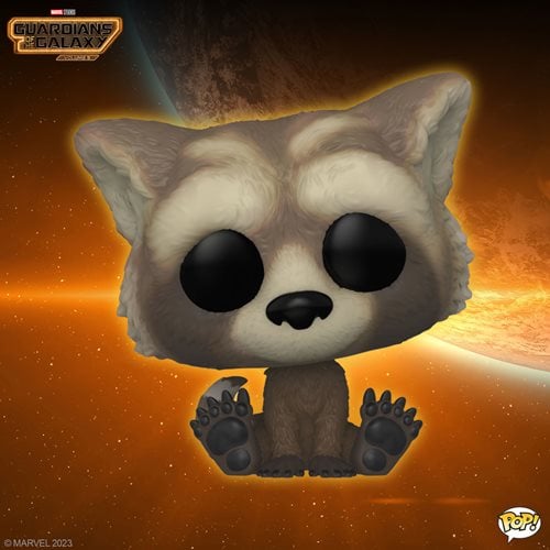 Guardians of the Galaxy Volume 3 Baby Rocket Funko Pop! Figure
