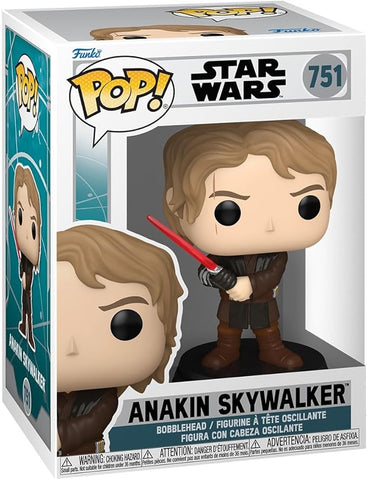 Star Wars: Ahsoka Series 3 Anakin Skywalker with Red Lightsaber Funko Pop! Vinyl Figure #751
