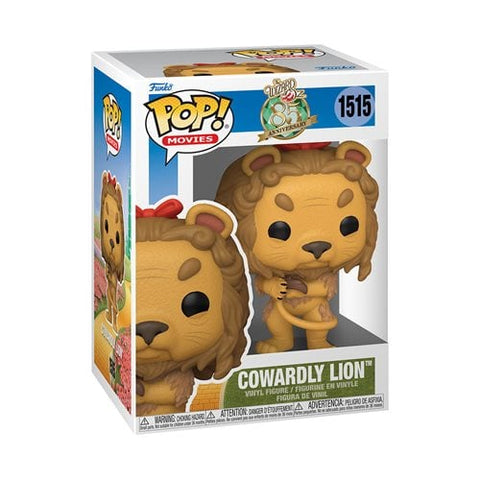 The Wizard of Oz 85th Anniversary Cowardly Lion Funko Pop! Vinyl Figure #1515 *COMMON*