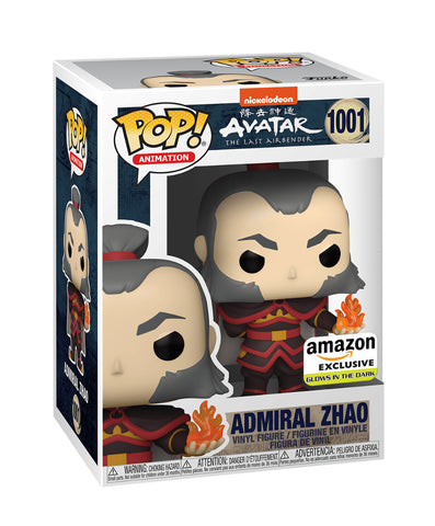 The Last Airbender Admiral Zhao Pop! Vinyl Figure (Amazon Exclusive) (GITD)