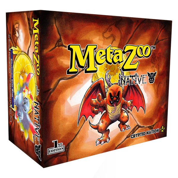 metazoo tcg cryptid nation 1st edition booster box METAZOO TCG: NATIVE 1ST EDITION BOOSTER 1 PACK – The Comic Vault
