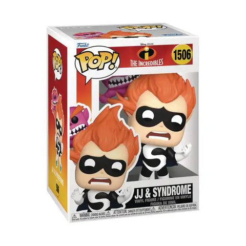 The Incredibles 20th Anniversary JJ and Syndrome Funko Pop! Vinyl Figure #1506