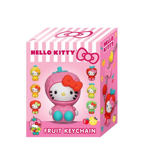 Hello Kitty Fruit 3D Foam Bag Clip Display Case of 24 – The Comic