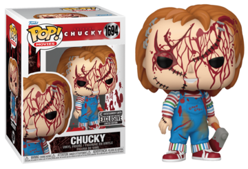 Bride of Chucky Chucky Bloody Funko Pop! Vinyl Figure #1694 - Entertainment Earth Exclusive
