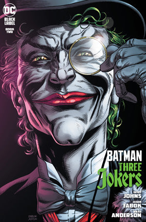 BATMAN THREE JOKERS #2 (OF 3) PREMIUM VAR E DEATH IN THE FAMILY TOP HAT & MONOCLE (2020)