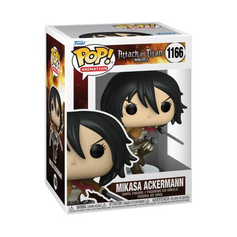 Attack on Titan: Mikasa Ackerman w/ Swords Pop! Vinyl Figure