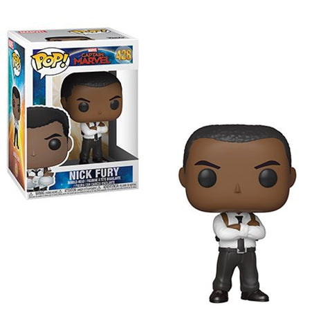 Captain Marvel Nick Fury Pop! Vinyl Figure #428