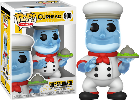POP GAMES CUPHEAD S3 CHEF SALTBAKER W/ CHASE VIN FIG