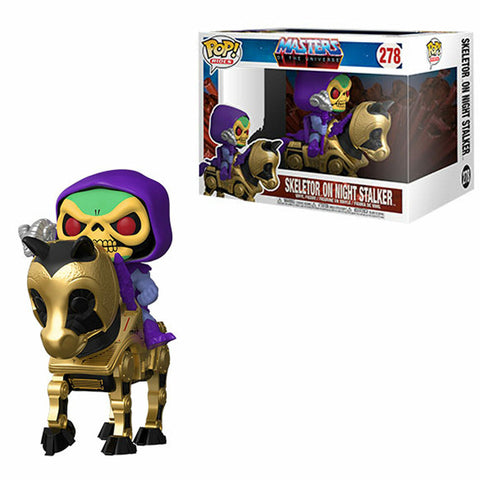 Masters of the Universe Skeletor with Night Stalker Pop! Vinyl Vehicle