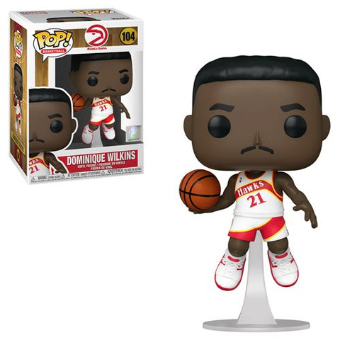 Legends Dominique Wilkins (Hawks Home) Pop! Vinyl Figure