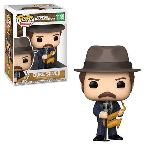 Parks and Recreation Duke Silver Pop! Vinyl Figure