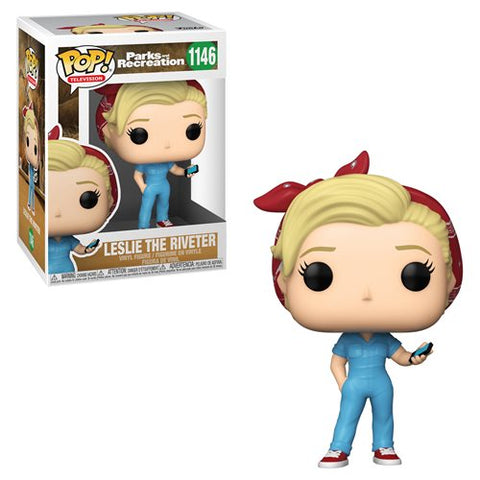 Parks and Recreation Leslie the Riveter Pop! Vinyl Figure