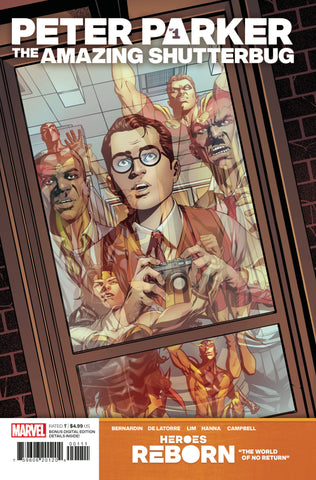 HEROES REBORN PETER PARKER AMAZING SHUTTERBUG #1