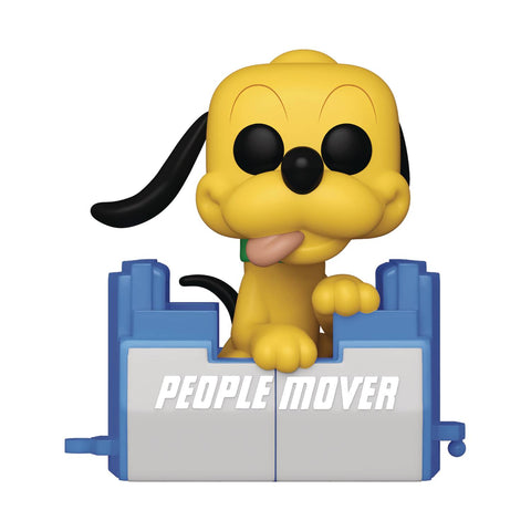 POP DISNEY WDW50 PEOPLE MOVER PLUTO W/ BALLOON VINYL FIG (C: