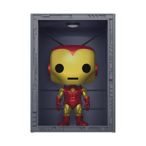 POP DELUXE MARVEL HALL OF ARMOR IRON MAN MDL4 PX VIN FIG (C: