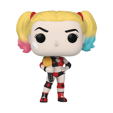 POP HEROES DC HARLEY QUINN W/BELT PX VIN FIG (C: 1-1-1)