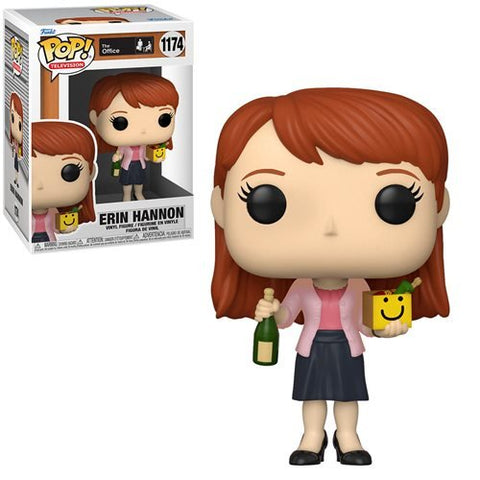 The Office Erin with Happy Box & Champagne Pop! Vinyl Figure