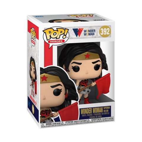 Wonder Woman 80th Anniversary Superman: Red Son Pop! Vinyl Figure
