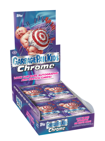 2024 TOPPS GARBAGE PAIL KIDS CHROME Series 7 Pack (4 Cards Per Pack)