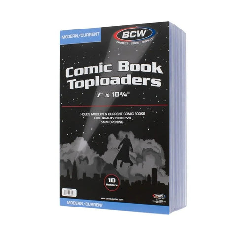 BCW Comic Book Toploaders Modern/Current