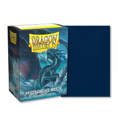 Dragon Shield Sleeves Matte Midnight Blue 100ct