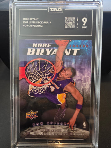 Kobe 2009 Upper Deck #NA-9 TAG 9 MINT
