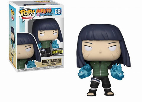 Naruto: Shippuden Hinata with Twin Lion Fists Funko Pop! Vinyl Figure #1339 *NON-CHASE* - Entertainment Earth Exclusive