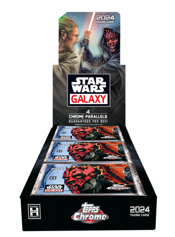 2024 TOPPS STAR WARS CHROME GALAXY Booster pack