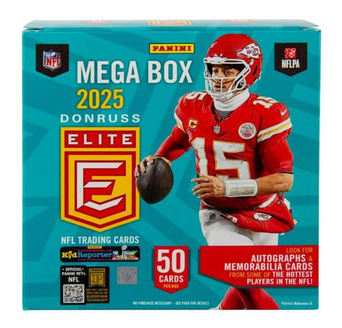 2025 Panini NFL Donruss Elite Mega Box