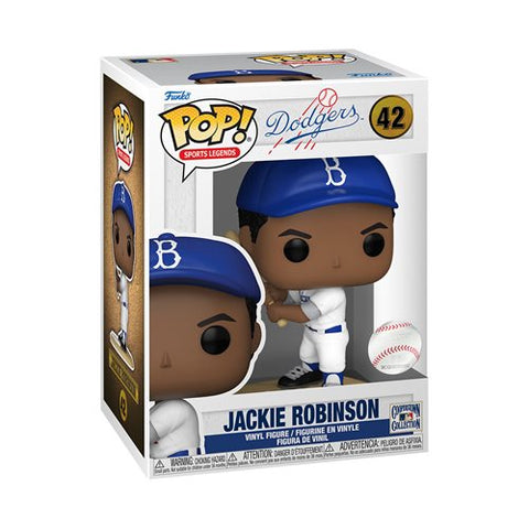 MLB Legends Brooklyn Dodgers Jackie Robinson Funko Pop! Vinyl Figure #42-COMMON