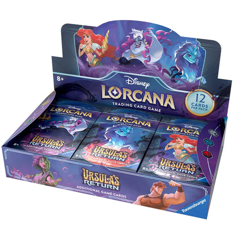 Disney Lorcana TCG: Ursula's Return (24 per Box)