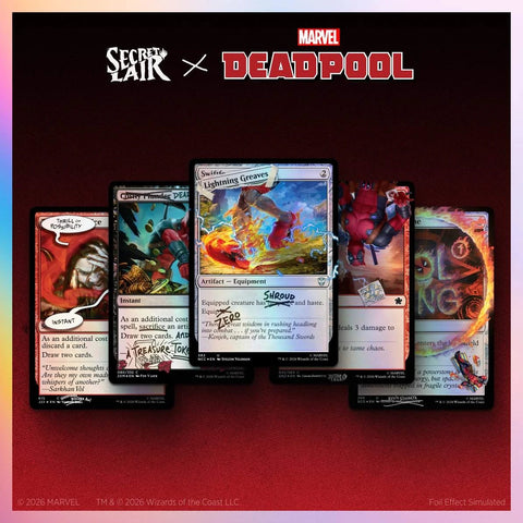 Secret Lair x Marvel's Deadpool: I Fixed It (You're Welcome) Traditional Foil Edition