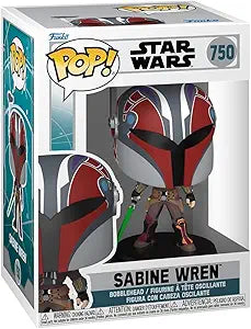 Star Wars: Ahsoka Series 3 Sabine Wren (Mandalorian Armor) Funko Pop! Vinyl Figure #750