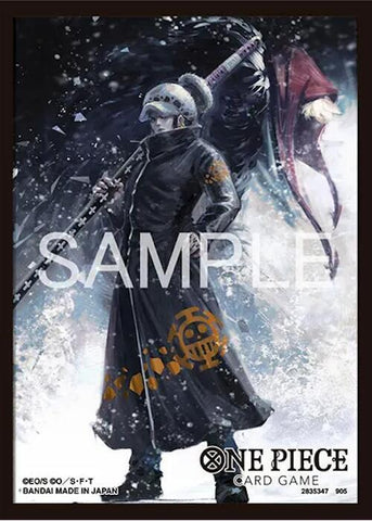 One Piece Card Game Official Sleeves: TCG+ Store Edition Vol. 6 - Trafalgar Law (70-Pack) - Bandai Card Sleeves