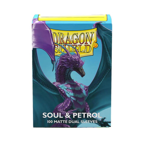 Dragon Shield Sleeves Dual Matte Soul & Petrol 100 ct.