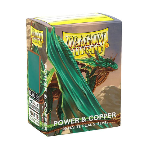 Dragon Shield Sleeves Dual Matte Power & Copper 100 ct.