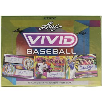 2022 Leaf Vivid Baseball Hobby