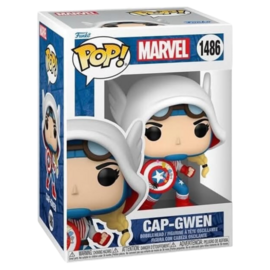 Gwenverse - Cap Gwen Funko Pop! Vinyl Figure #1486