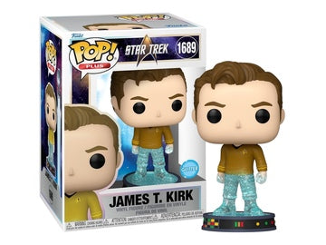 Star Trek - James T. Kirk (Transporter) Pop! Vinyl Figure #1689 PLUS