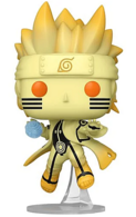 Naruto Shippuden Naruto Uzumaki (Kurama Link Mode) Funko Pop! Vinyl Figure (AAA Exclusive)