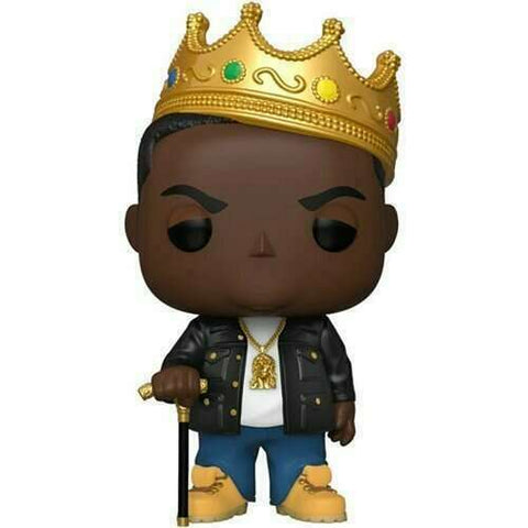 Notorious B.I.G. with Crown Funko Pop! Rocks Vinyl Figure