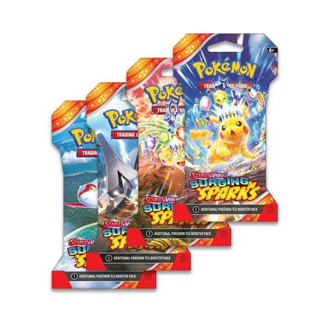 POKEMON TCG: SCARLET AND VIOLET SURGING SPARKS SLEEVED BOOSTER (1 PACK)