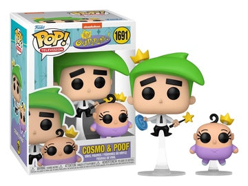 Cosmo & Poof Fairly Odd parents Funko Pop Vinyl Figure #1691