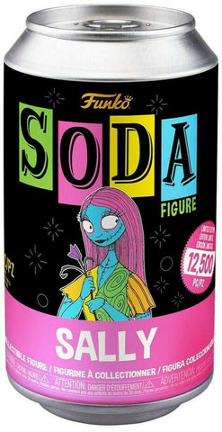 Nightmare Before Christmas Sally Blacklight Vinyl SODA (*Not Chase*) (Limited Edition)