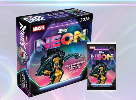 2026 Topps Marvel Neon Mega Box