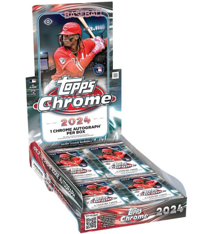 2024 Topps Chrome Baseball Hobby Pack