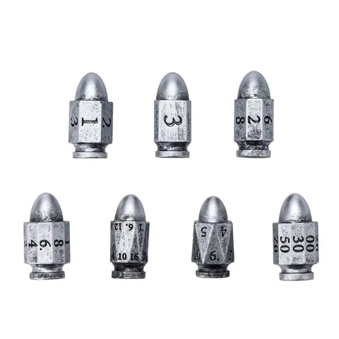 Silver Bullets Dice Set