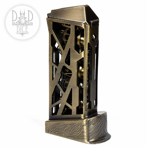 7 Shooter Brass (Metal) Dice Set