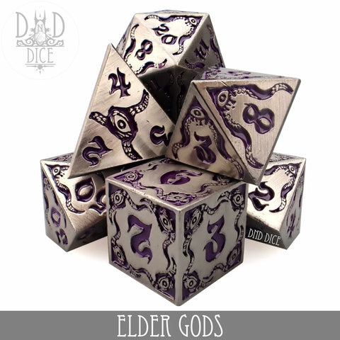 Elder Gods (Metal) Dice Set