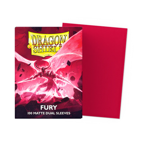 Dragon Shield Sleeves Dual Matte Fury 100ct